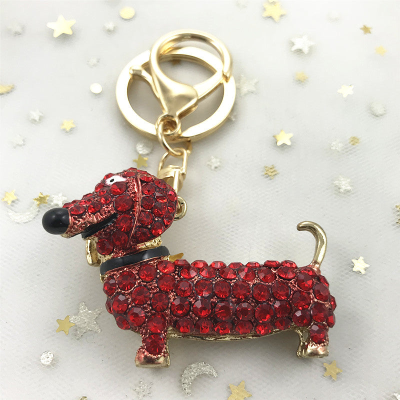 Beautiful Dachshund Keychain