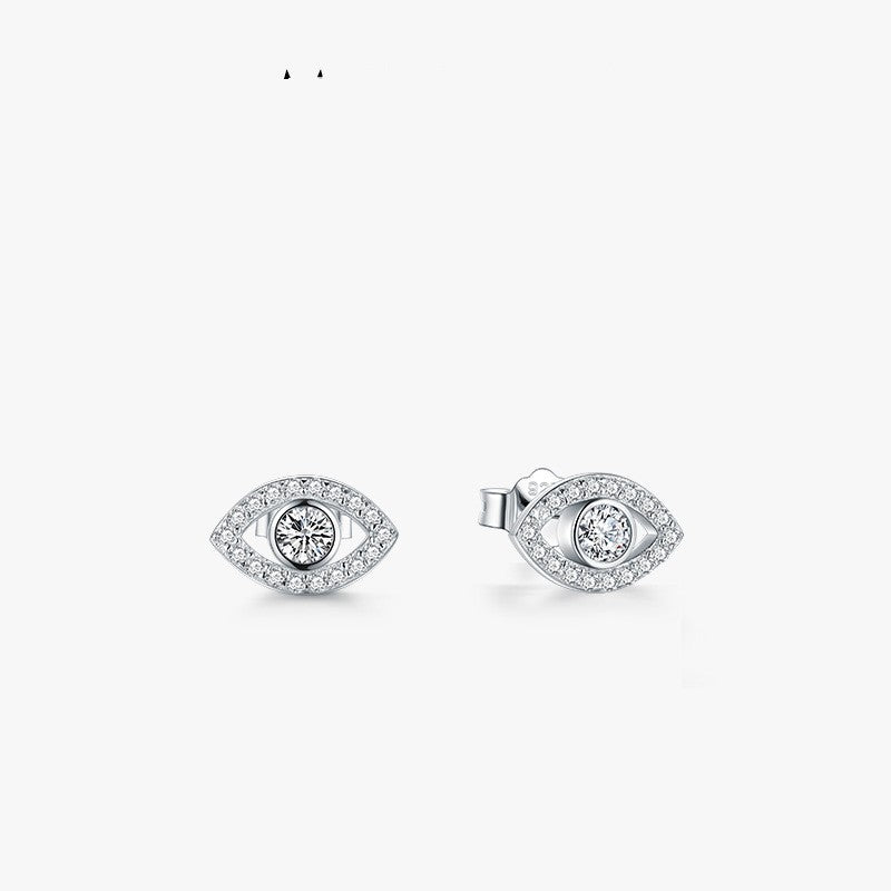 Full Diamond Temperament Online Celebrity Ins Wind Earrings