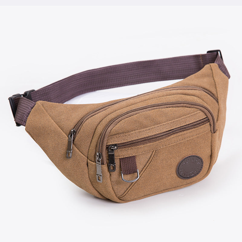 Multifunctional Sports Outdoor Canvas Belt Bag