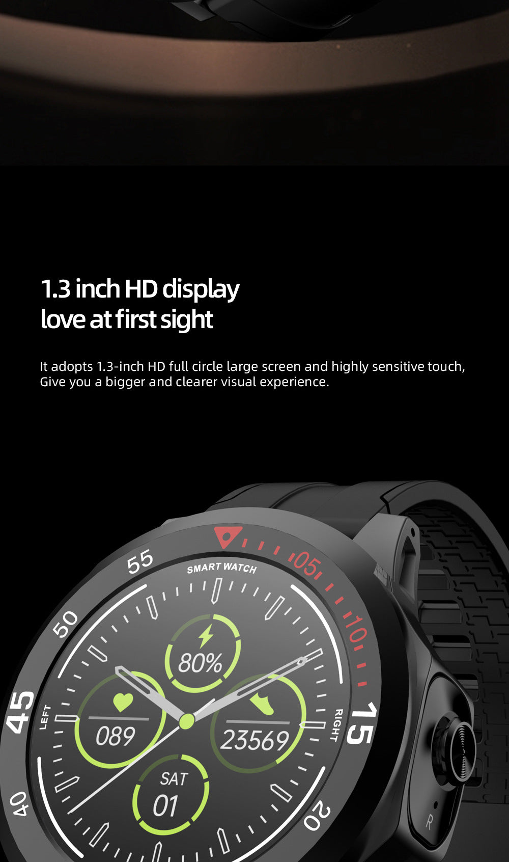 Smart Watch With Bluetooth Calling And Headphones