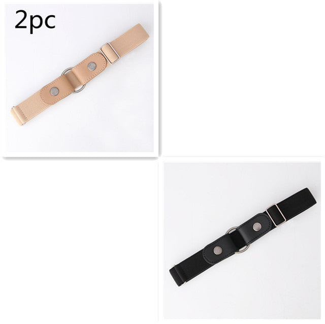 Ladies Lazy Elastic Waist Invisible Belt