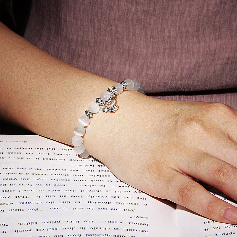 Lover White Beads Bracelet:Tm: