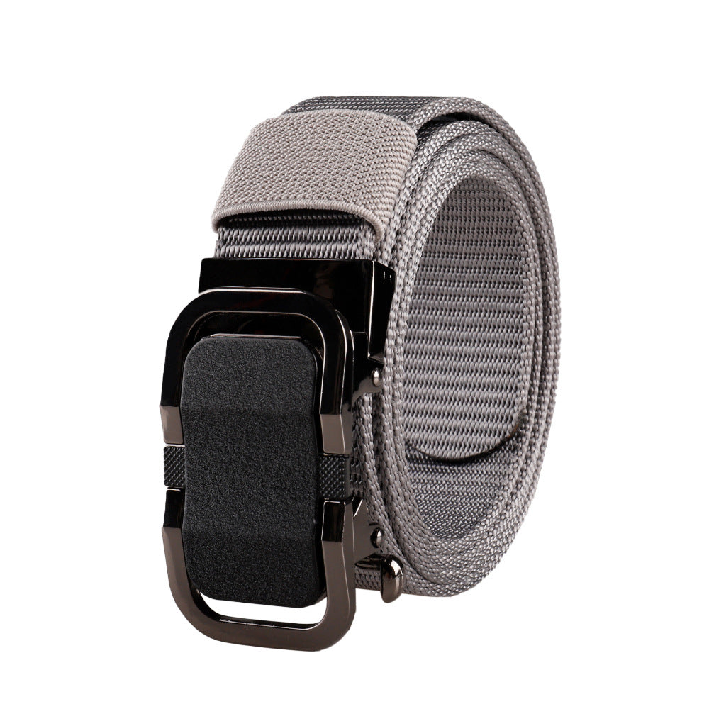 Men's Automatic Buckle Nylon Belt Outdoor Leisure