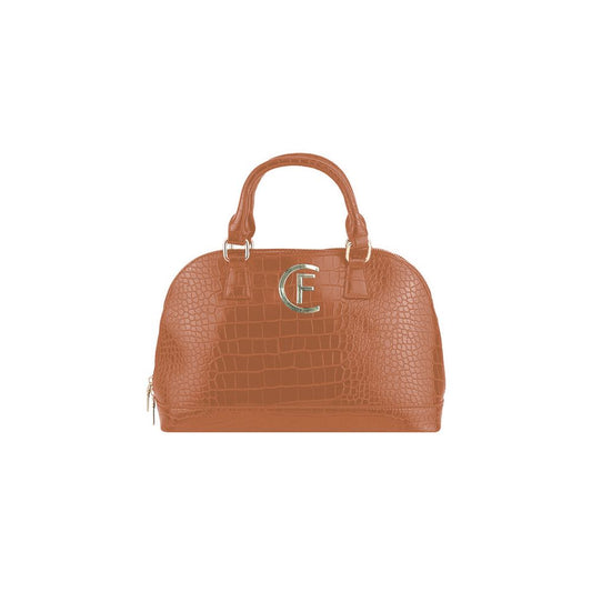 CRISTINAEFFE Brown Polyethylene Handbag