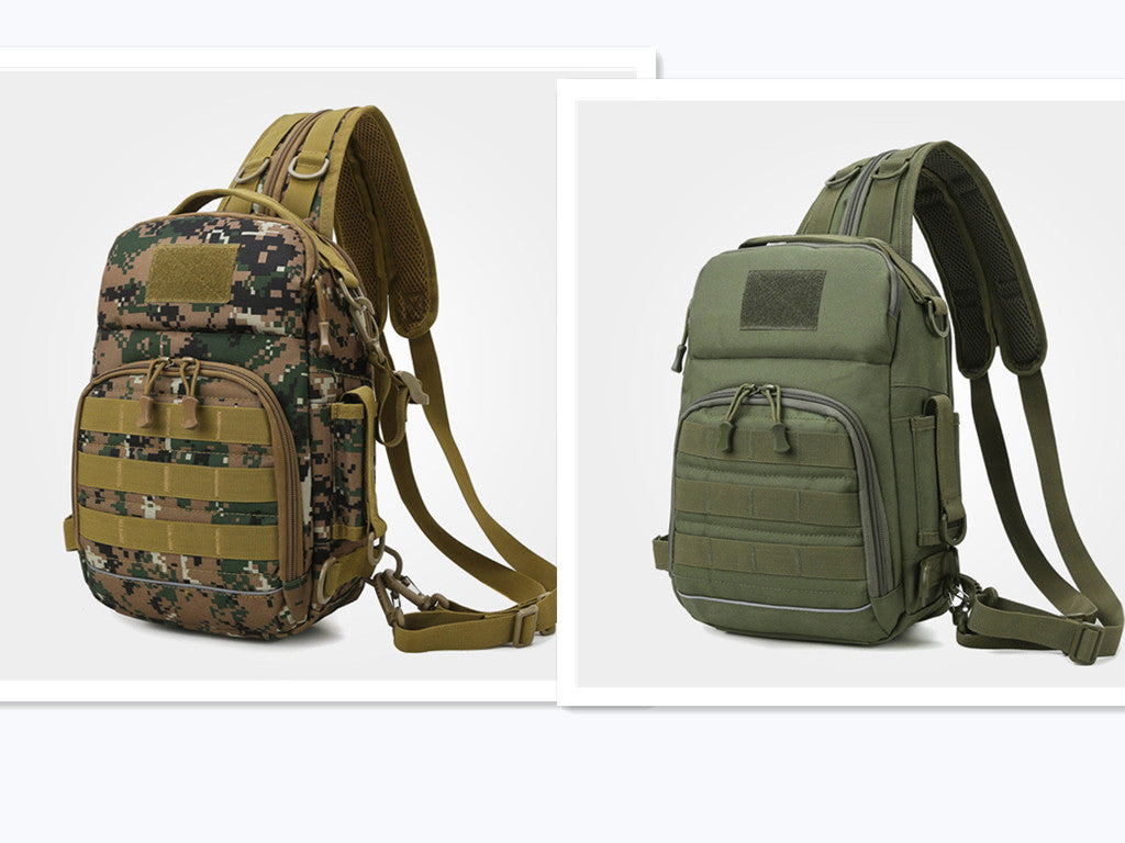 Versatile Ruia Chest Pack Tactical Camouflage Shoulders