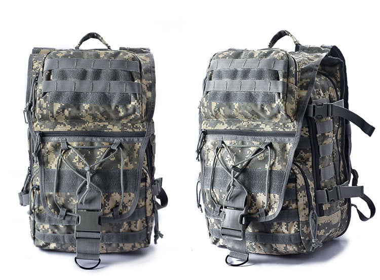 Outdoor Large Capacity Camouflage Mountain Climbing Waterproof Hiking Sports Bag