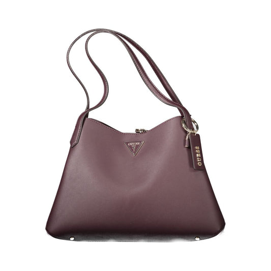 Guess Jeans Purple Polyethylene Handbag