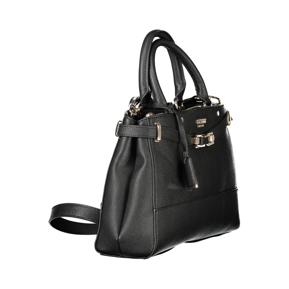 Guess Jeans Black Polyethylene Handbag