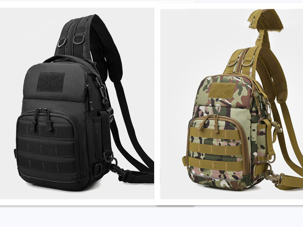 Versatile Ruia Chest Pack Tactical Camouflage Shoulders