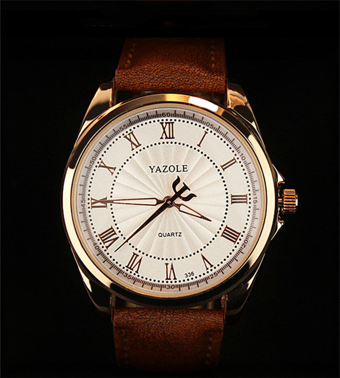 Men's Business Fashion Belt Quartz Watch