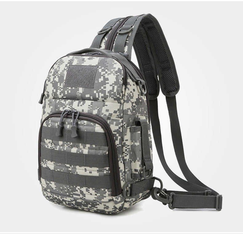 Versatile Ruia Chest Pack Tactical Camouflage Shoulders