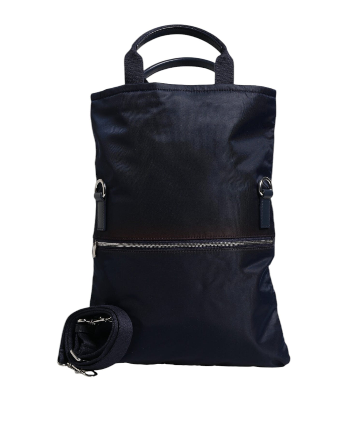 Dolce & Gabbana Dark Blue Nylon Shoulder Baby Tote Diaper Bag