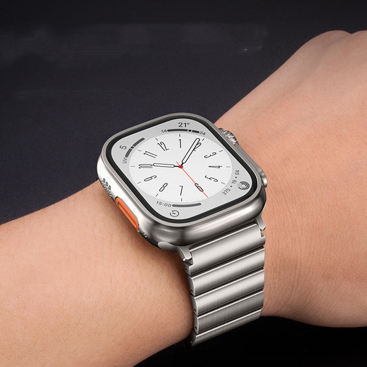 Suitable For Apple Watch8 Titanium Watch Strap