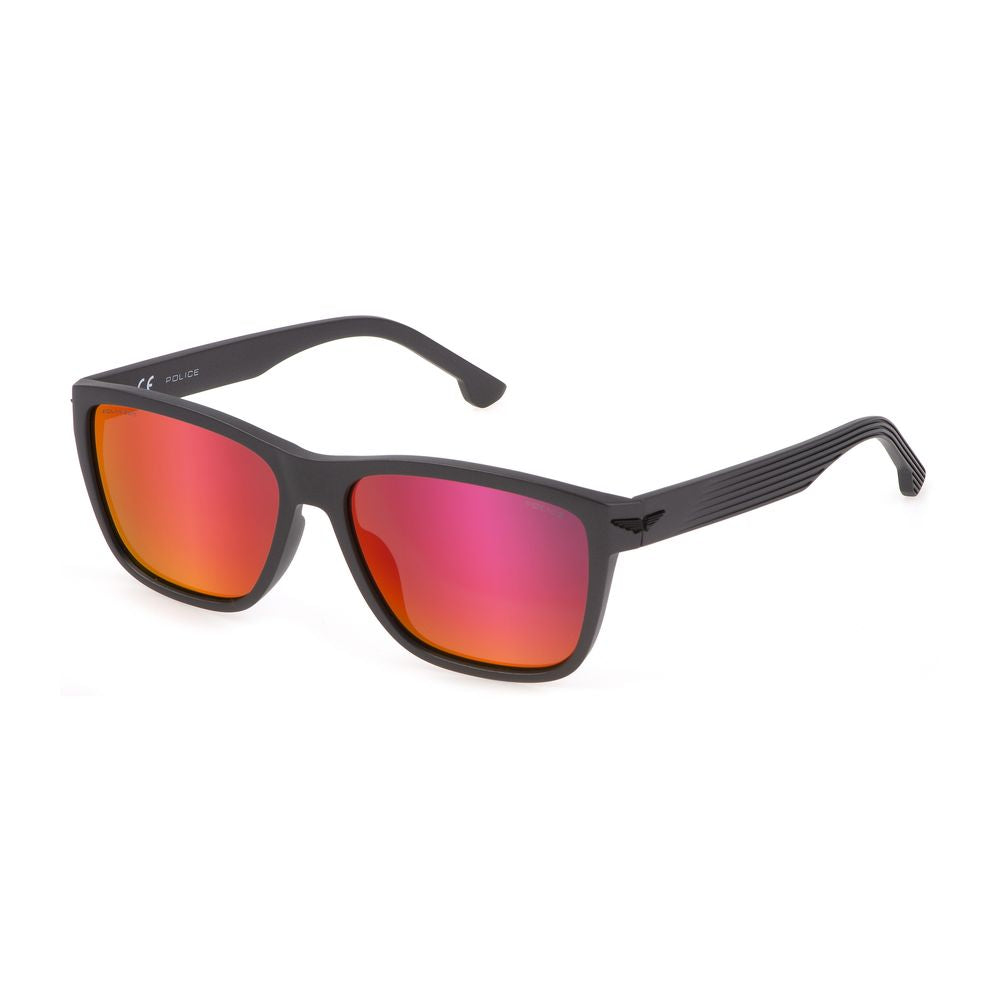 Police Gray Injected Sunglasses