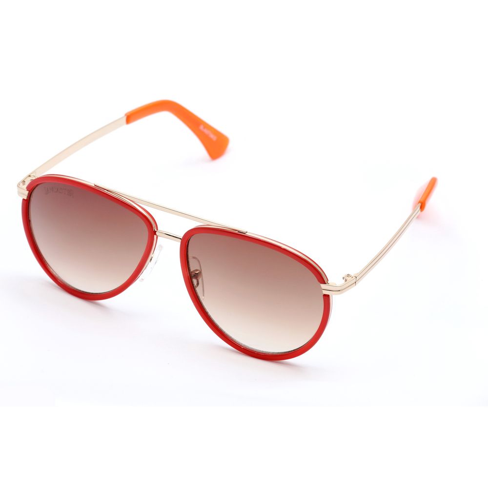 Lancaster Red Metal Sunglasses