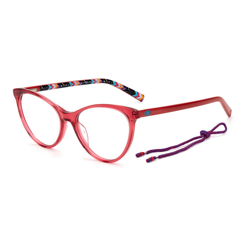 M Missoni Red Acetate Frames