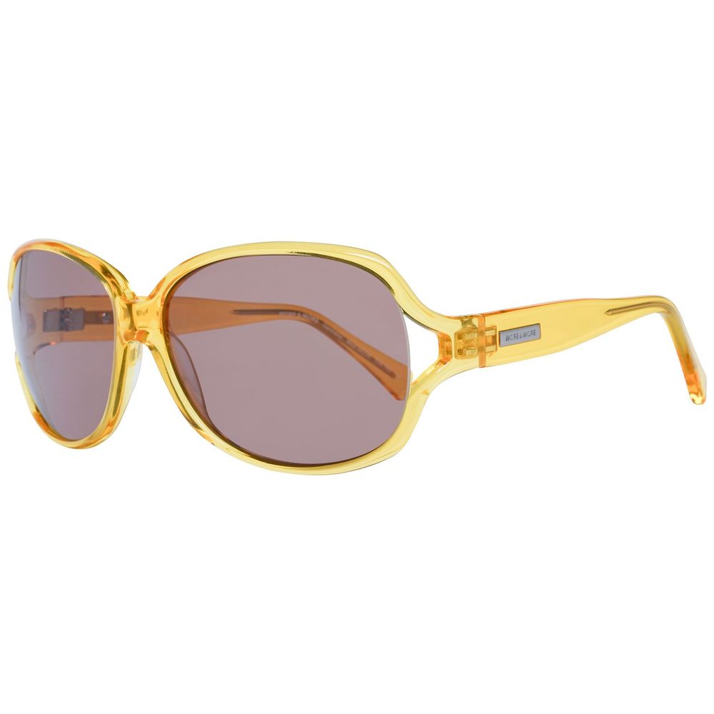 More & More Yellow Plastic Sunglasses