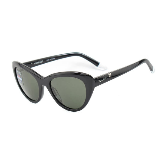 Vuarnet Black Acetate Sunglasses