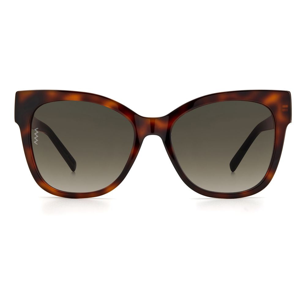 M Missoni Brown Acetate Sunglasses