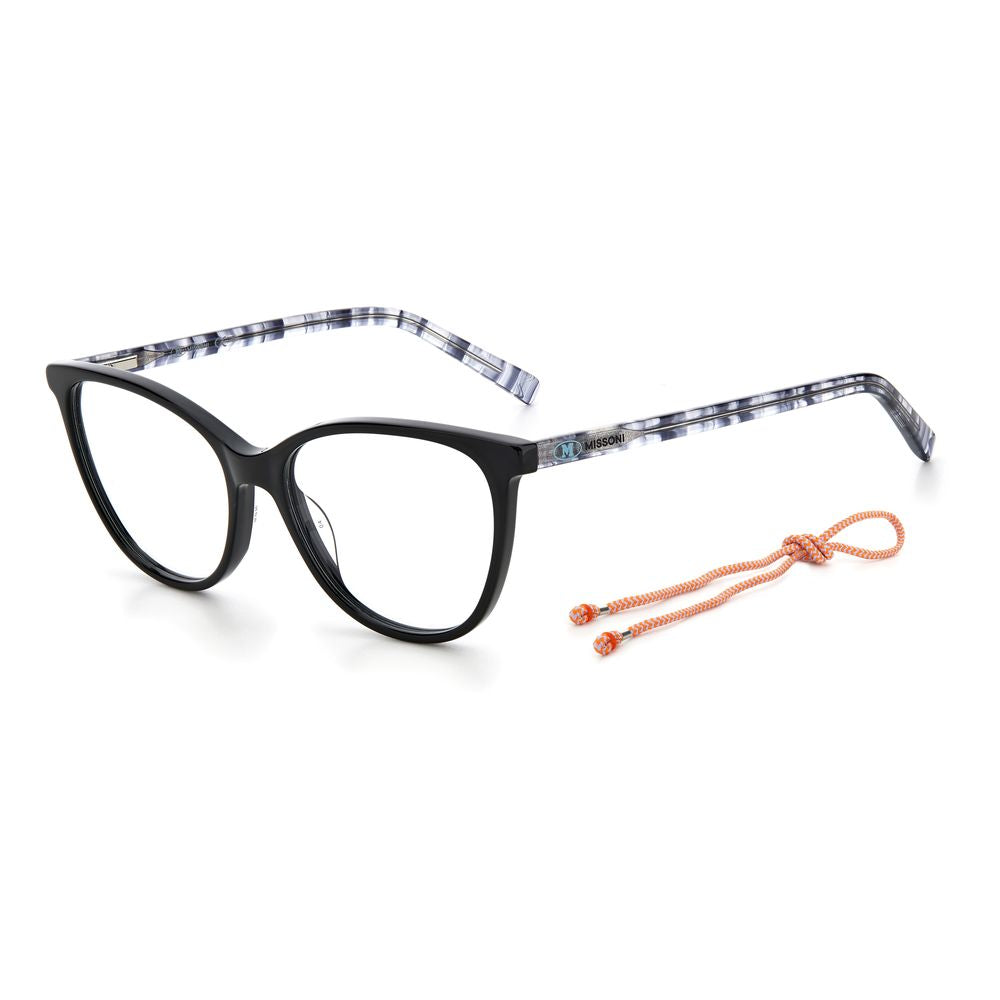 M Missoni Black Acetate Frames