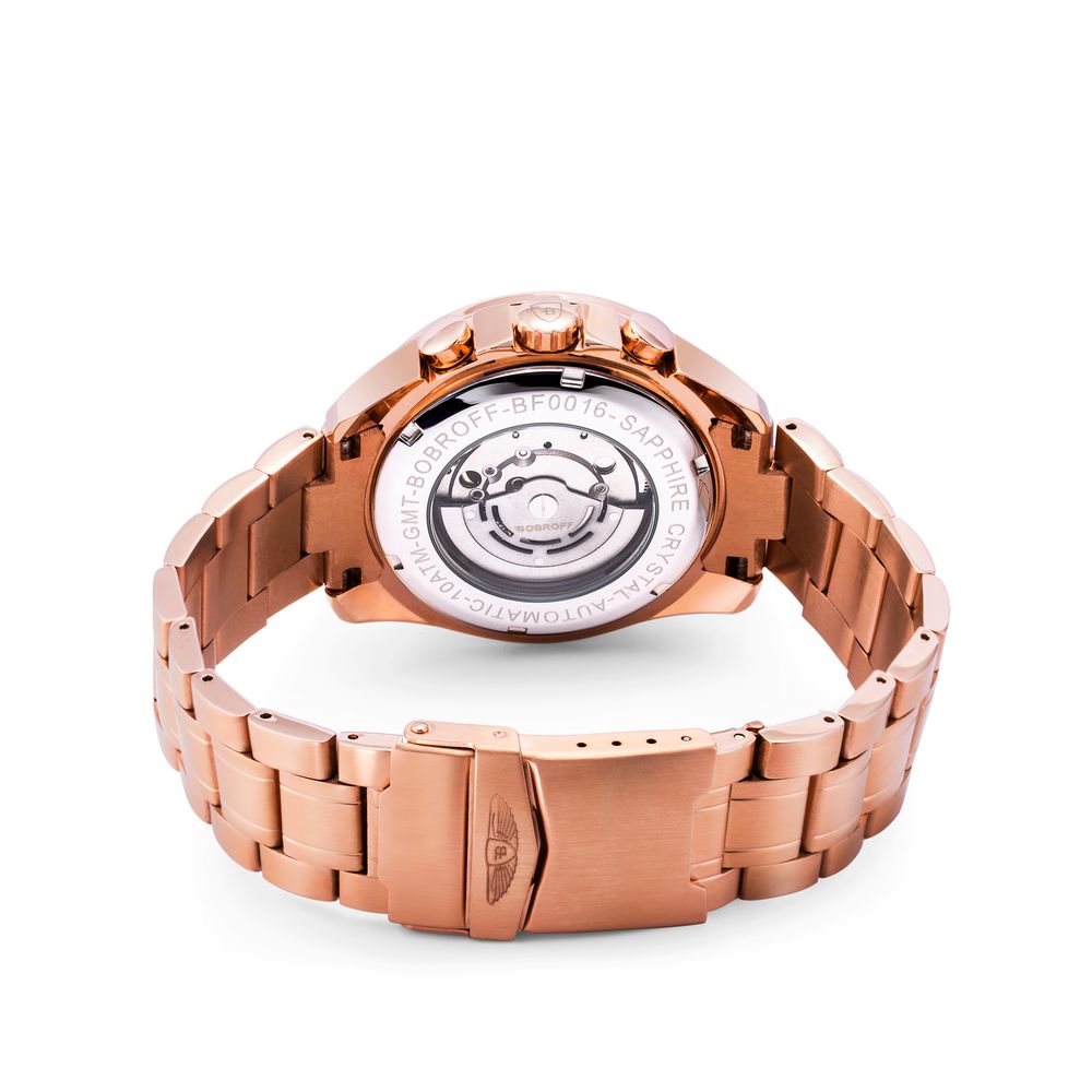 Bobroff Bronze Steel Watch