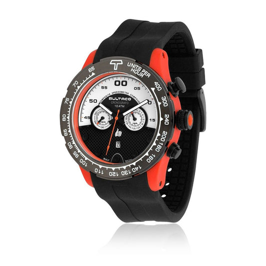 Bultaco Black Rubber Watch