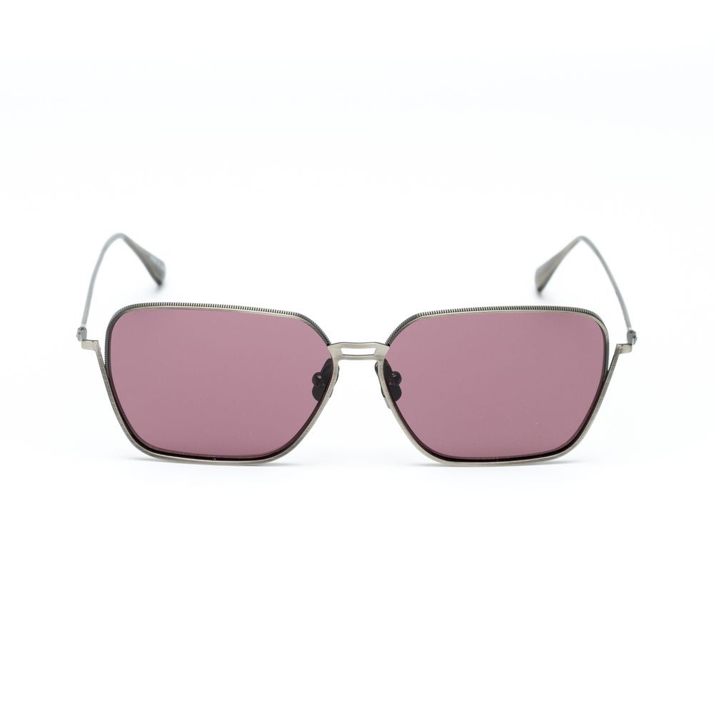 Belstaff Gray Stainless Steel Sunglasses