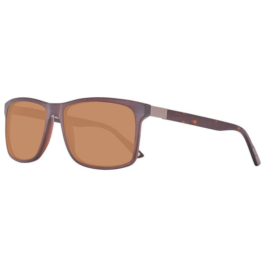 Helly Hansen Brown Plastic Sunglasses