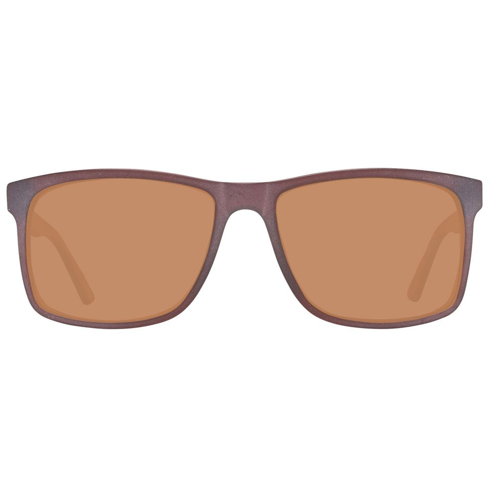 Helly Hansen Brown Plastic Sunglasses