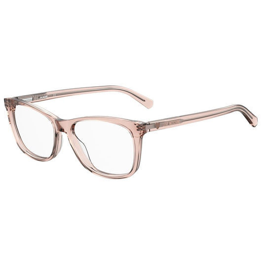 Love Moschino Beige Acetate Frames