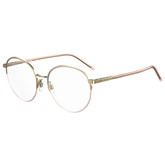 Love Moschino Rose Gold Metal Frames