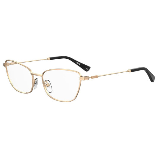 Moschino Rose Gold Metal Frames