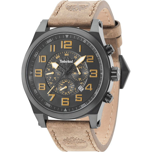 Timberland Brown Leather Watch