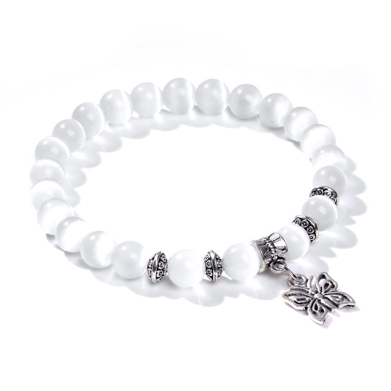 Lover White Beads Bracelet:Tm: