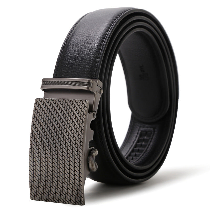 Automatic Buckle Belt Men's High-End Belt Belts Cost-Effective Belt Men