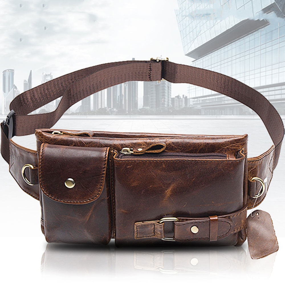 Fashion Men's Leather Shoulder Bag