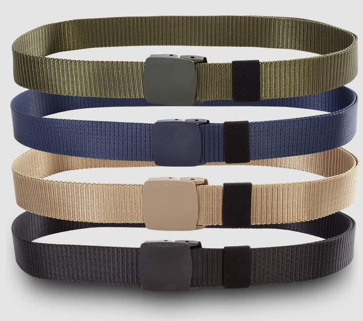 Durable and Stylish Nylon Canvas Belt for Outdoor Activities