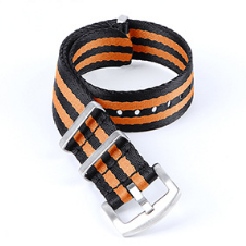 Colorful Striped Canvas Belt 20Add22Mm