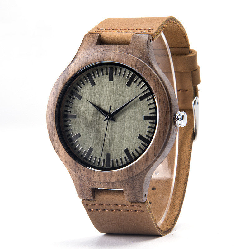 Wooden Watch In European And American Style