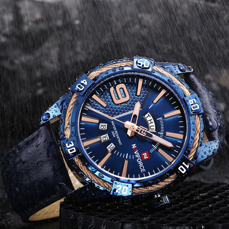 Men's Fashion Trend Personality Sports Large Dial Quartz Watch