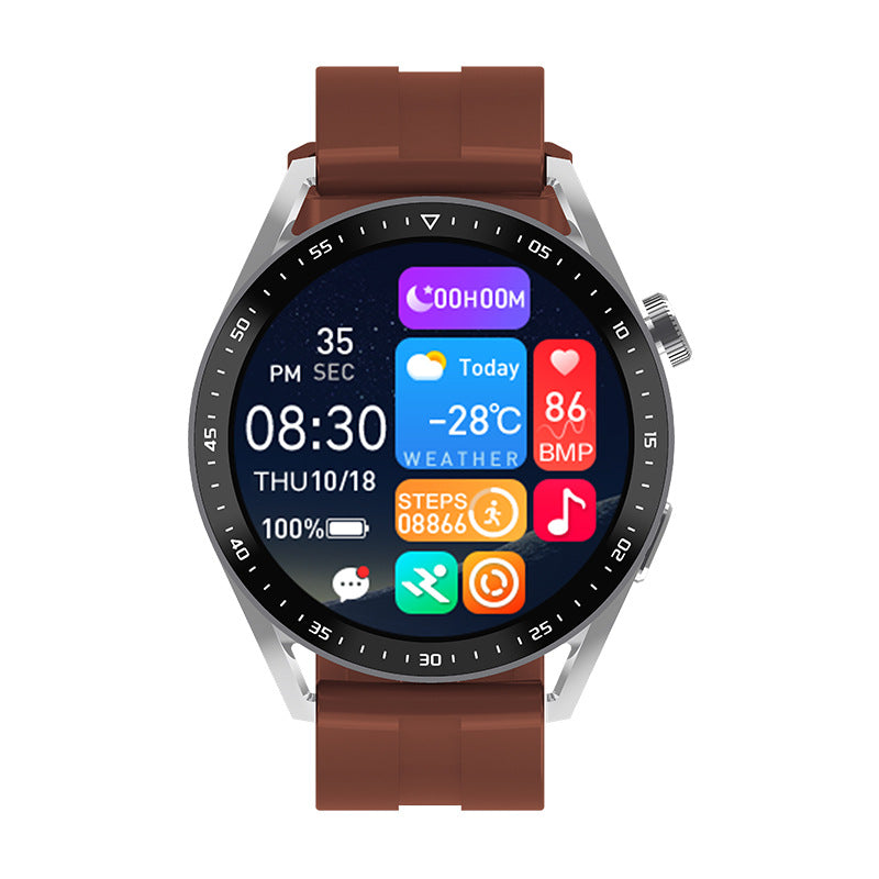 Wireless Charger Nfc Bluetooth Calling Heart Rate Health Smart Men's Watch