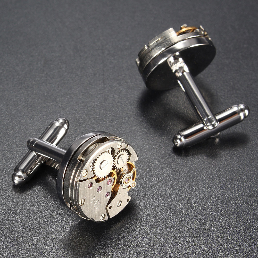 Mechanical Watch Brand Hot Movement Men's Cufflinks