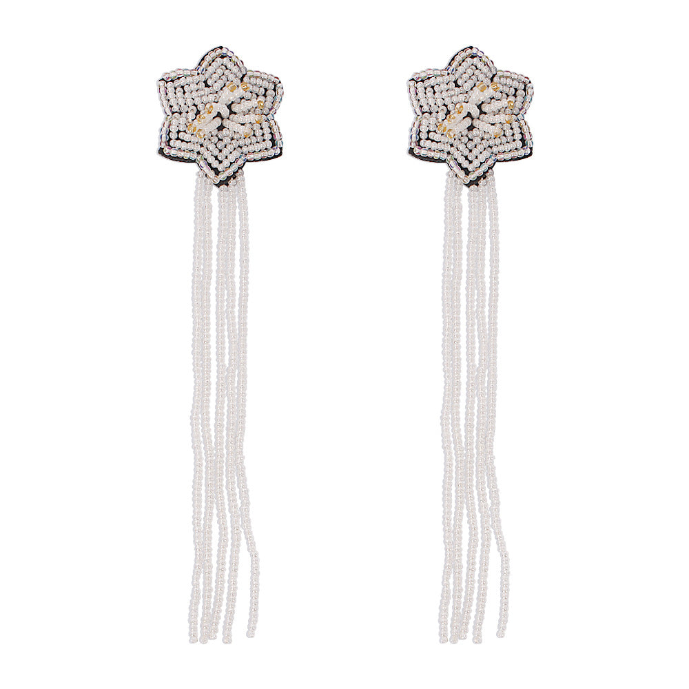 Simple Bohemian Flower Earrings Retro Fashion