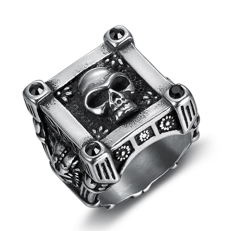 Men's Fashion Personality Skull Rock Ring