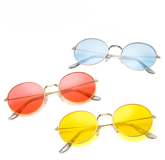 Round Jelly Sunglasses: Transparent Ocean Shades With A Vintage Vibe