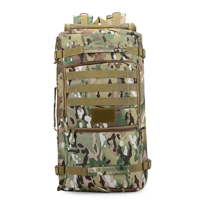 Backpack Outdoor Travel Three-Purpose Bag Large-Capacity Men and Women Mountaineering Camouflage