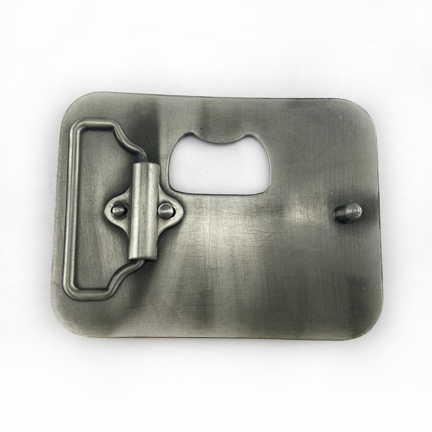 Zinc Alloy Ox Head Bottle Opener Belt Buckle