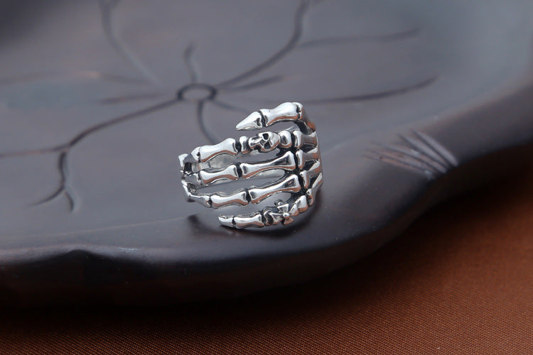 Skeleton Ghost Claw Trend Ring