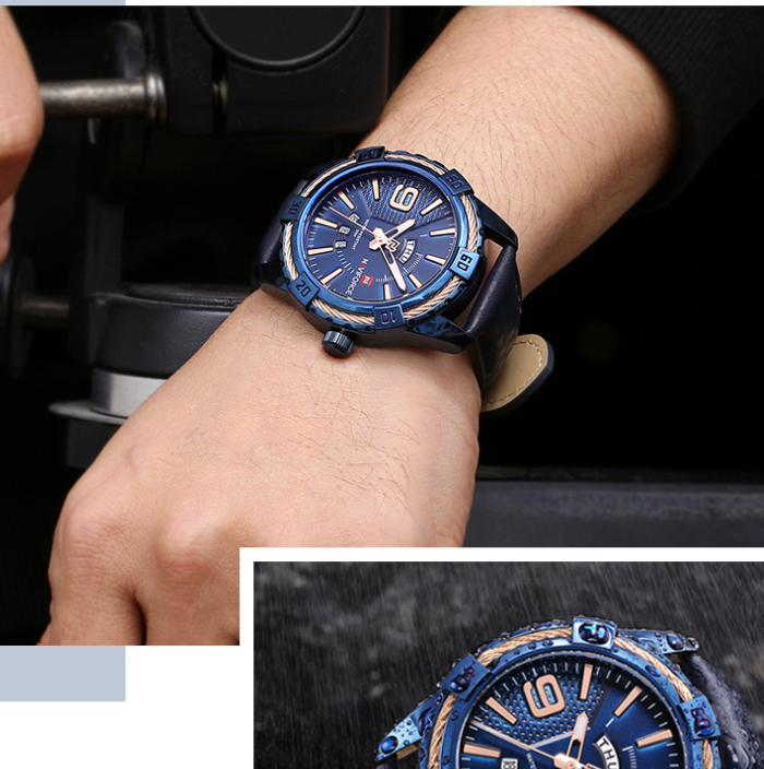 Men's Fashion Trend Personality Sports Large Dial Quartz Watch