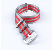 Colorful Striped Canvas Belt 20Add22Mm